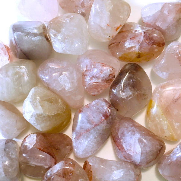 Hematoid Quartz Tumbled