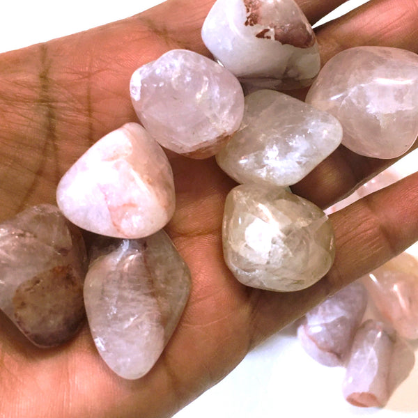 Hematoid Quartz Tumbled