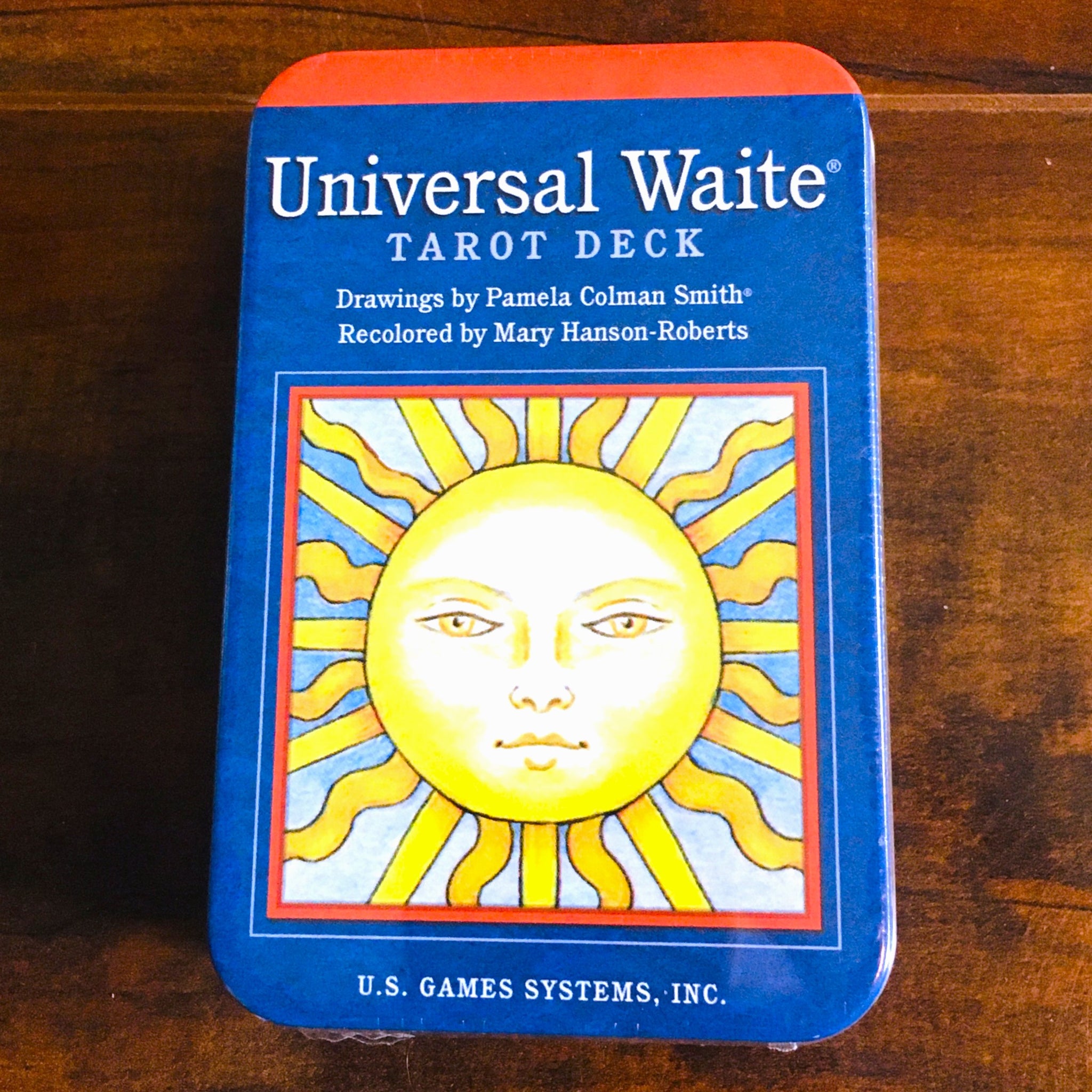 Universal Waite Tarot Deck with Tin Box
