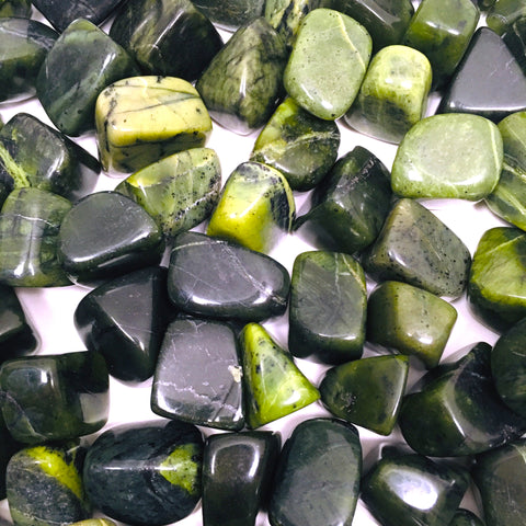 Jade Nephrite Tumbled