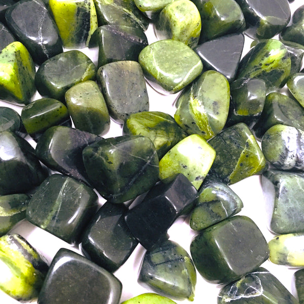 Jade Nephrite Tumbled