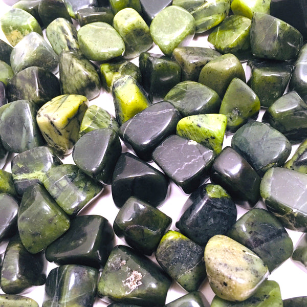 Jade Nephrite Tumbled