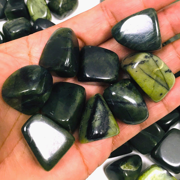 Jade Nephrite Tumbled