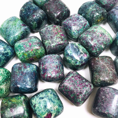 Ruby Kyanite Fuchsite Tumbled
