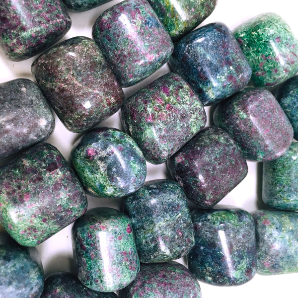 Ruby Kyanite Fuchsite Tumbled