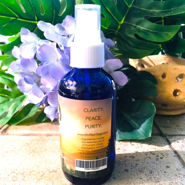 Wolf Spirit Sage Money Room Spray