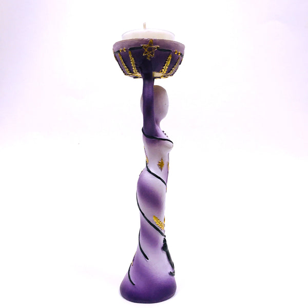 Moon Goddess Figurine Tealight Holder