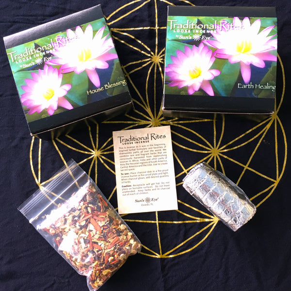 Dreamscape Incense Sun's Eye Traditional Rites Loose Incense Kit