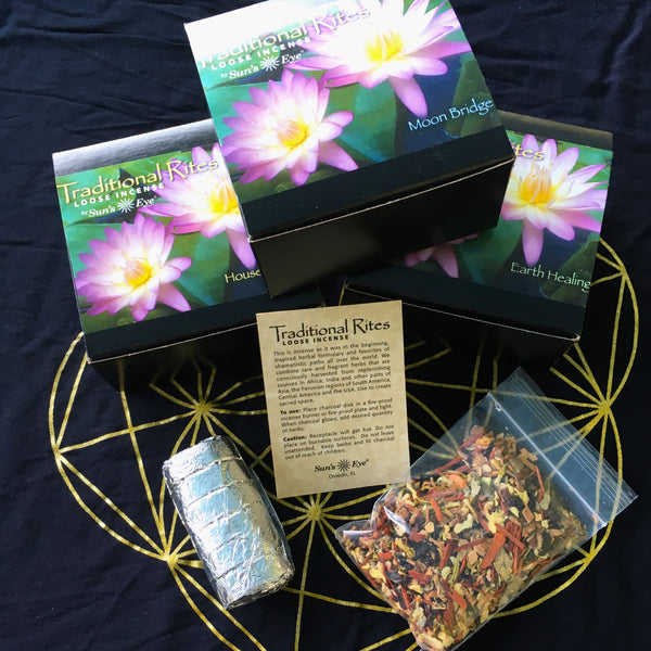 Dreamscape Incense Sun's Eye Traditional Rites Loose Incense Kit