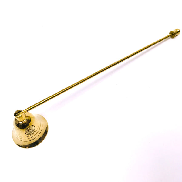 Flower of Life Brass Candle Snuffer