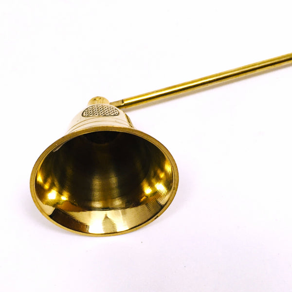 Flower of Life Brass Candle Snuffer