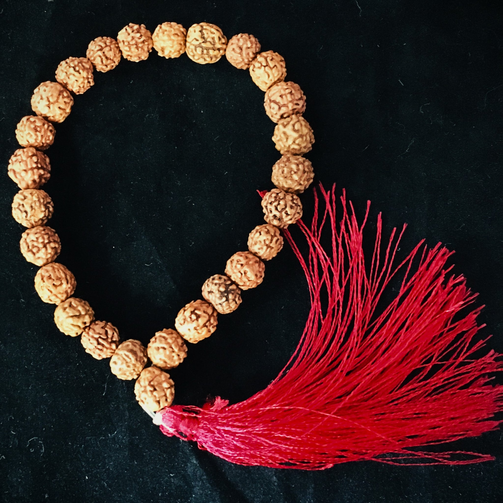 Mala Bracelet Rudraksha Prayer Beads