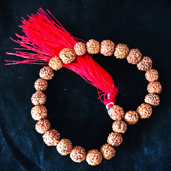 Mala Bracelet Rudraksha Prayer Beads