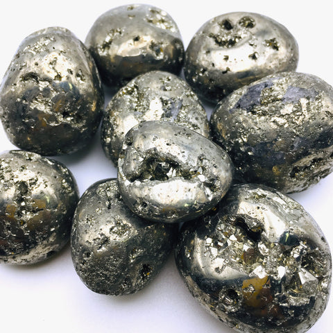 Pyrite Tumbled