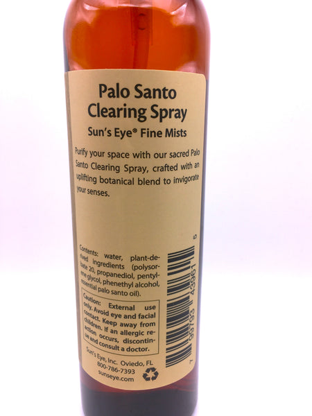Sun's Eye Palo Santo Aromatic Mist Large
