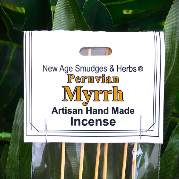 New Age Artisan Handmade Incense Peruvian Myrrh