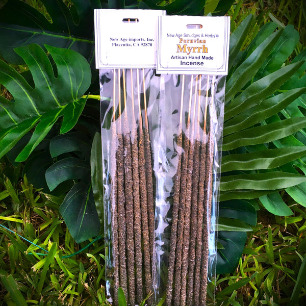 New Age Artisan Handmade Incense Peruvian Myrrh