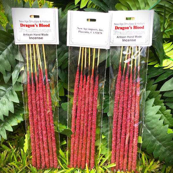 New Age Artisan Handmade Incense Dragon's Blood Frankincense