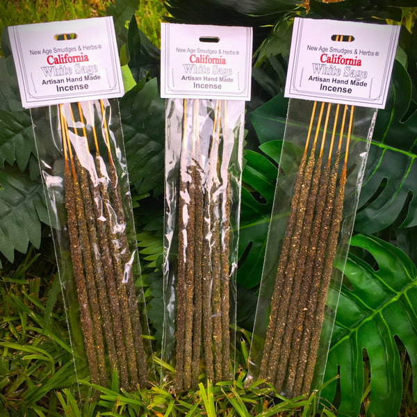 New Age Artisan Handmade Incense California White Sage