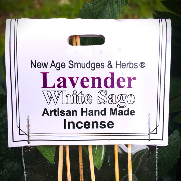 New Age Artisan Handmade Incense Lavender White Sage