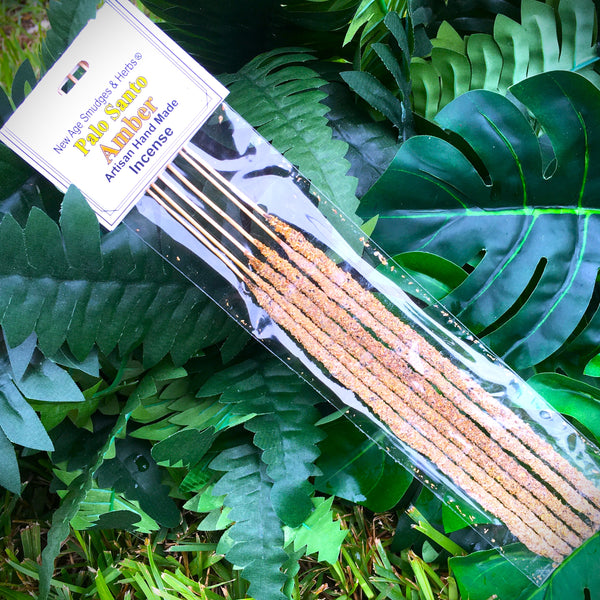 New Age Artisan Handmade Incense Palo Santo Amber