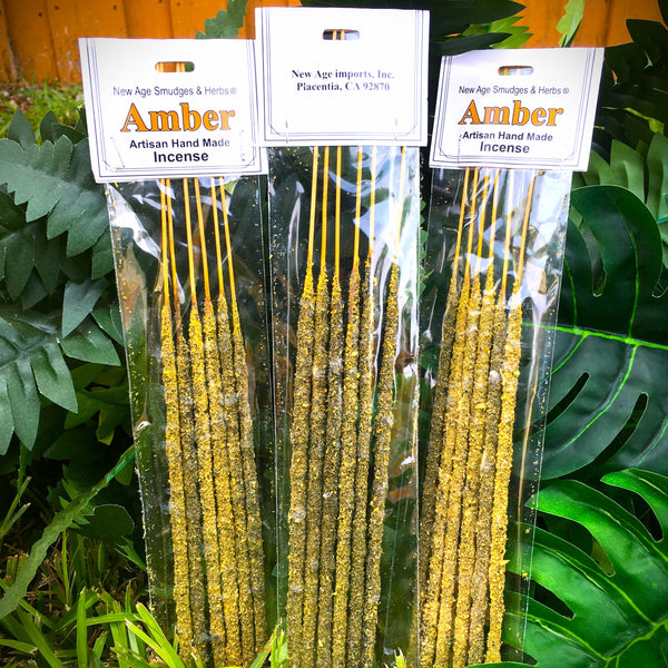 New Age Artisan Handmade Incense Amber