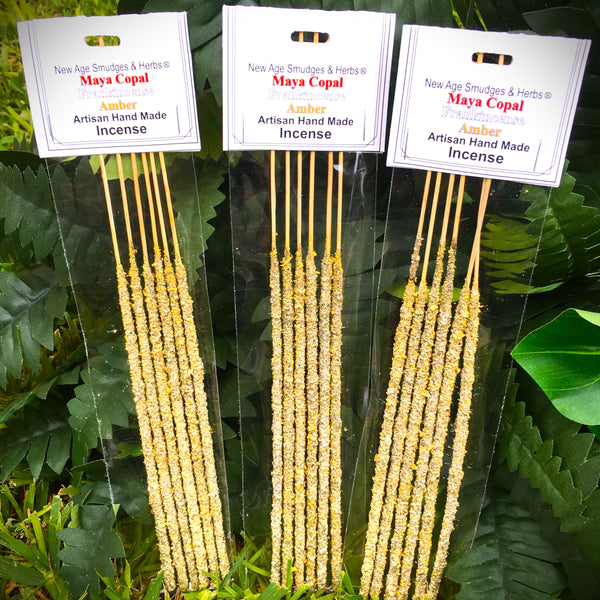 New Age Artisan Handmade Incense Maya Copal Frankincense Amber