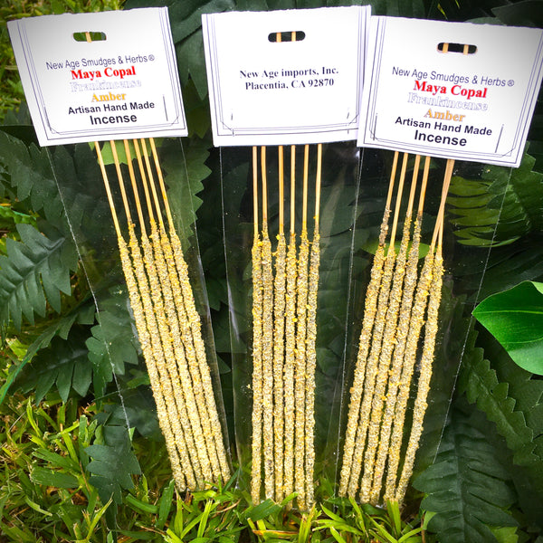 New Age Artisan Handmade Incense Maya Copal Frankincense Amber