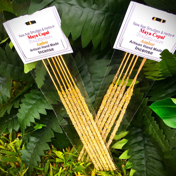 New Age Artisan Handmade Incense Maya Copal Frankincense Amber