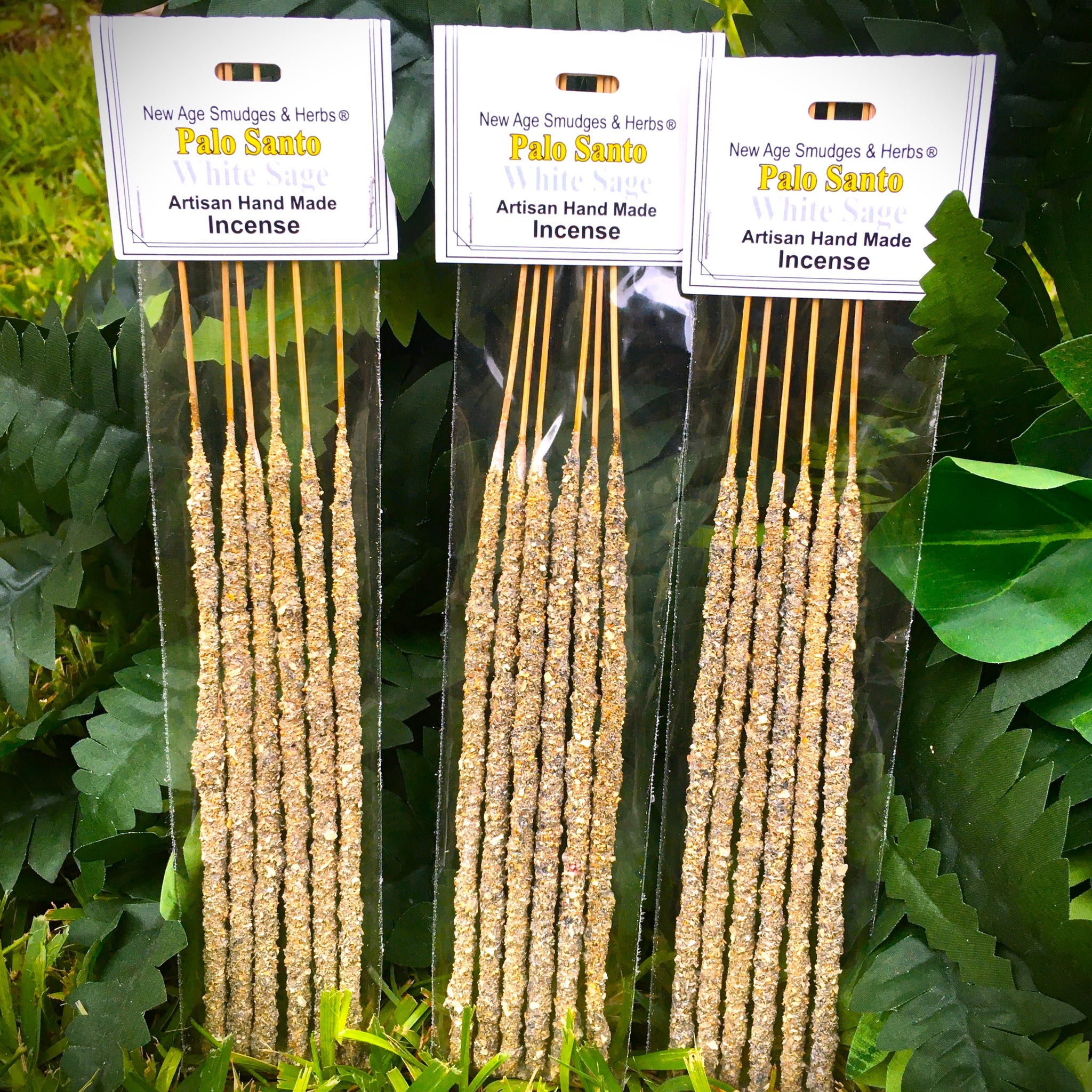 New Age Artisan Handmade Incense Palo Santo White Sage