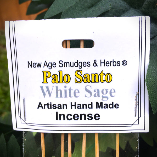 New Age Artisan Handmade Incense Palo Santo White Sage