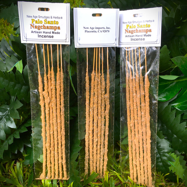 New Age Artisan Handmade Incense Palo Santo Nag Champa