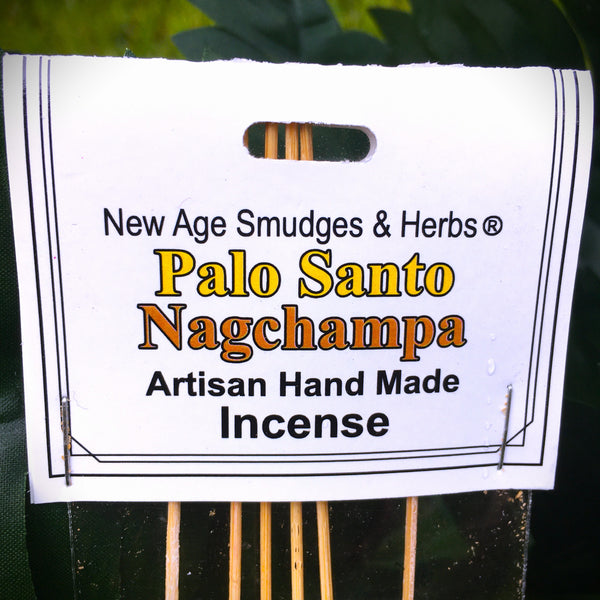 New Age Artisan Handmade Incense Palo Santo Nag Champa