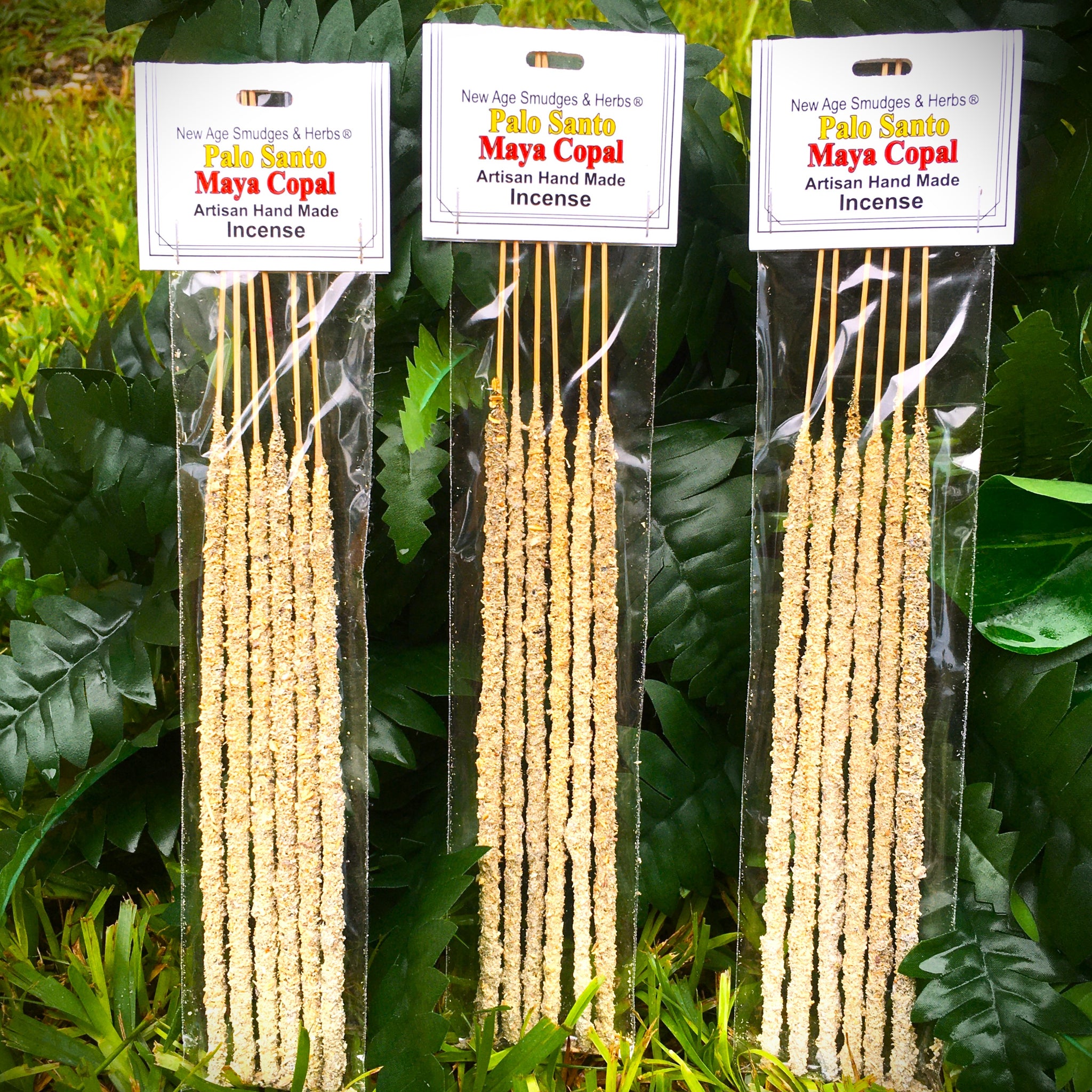 New Age Artisan Handmade Incense Palo Santo Maya Copal