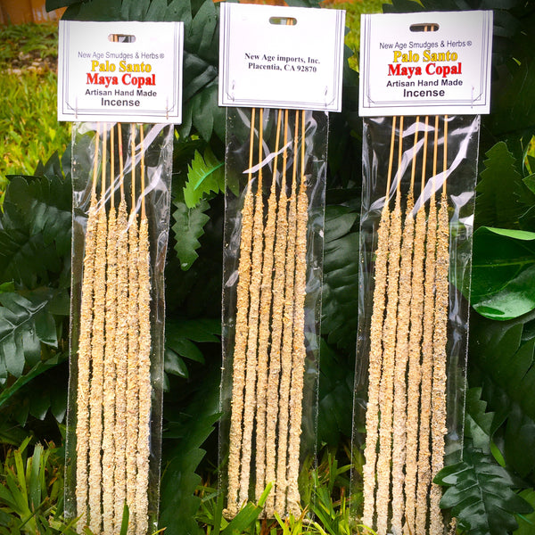 New Age Artisan Handmade Incense Palo Santo Maya Copal