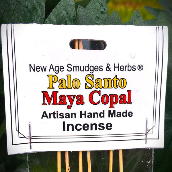 New Age Artisan Handmade Incense Palo Santo Maya Copal