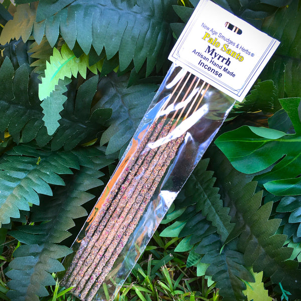 New Age Artisan Handmade Incense Palo Santo Myrrh
