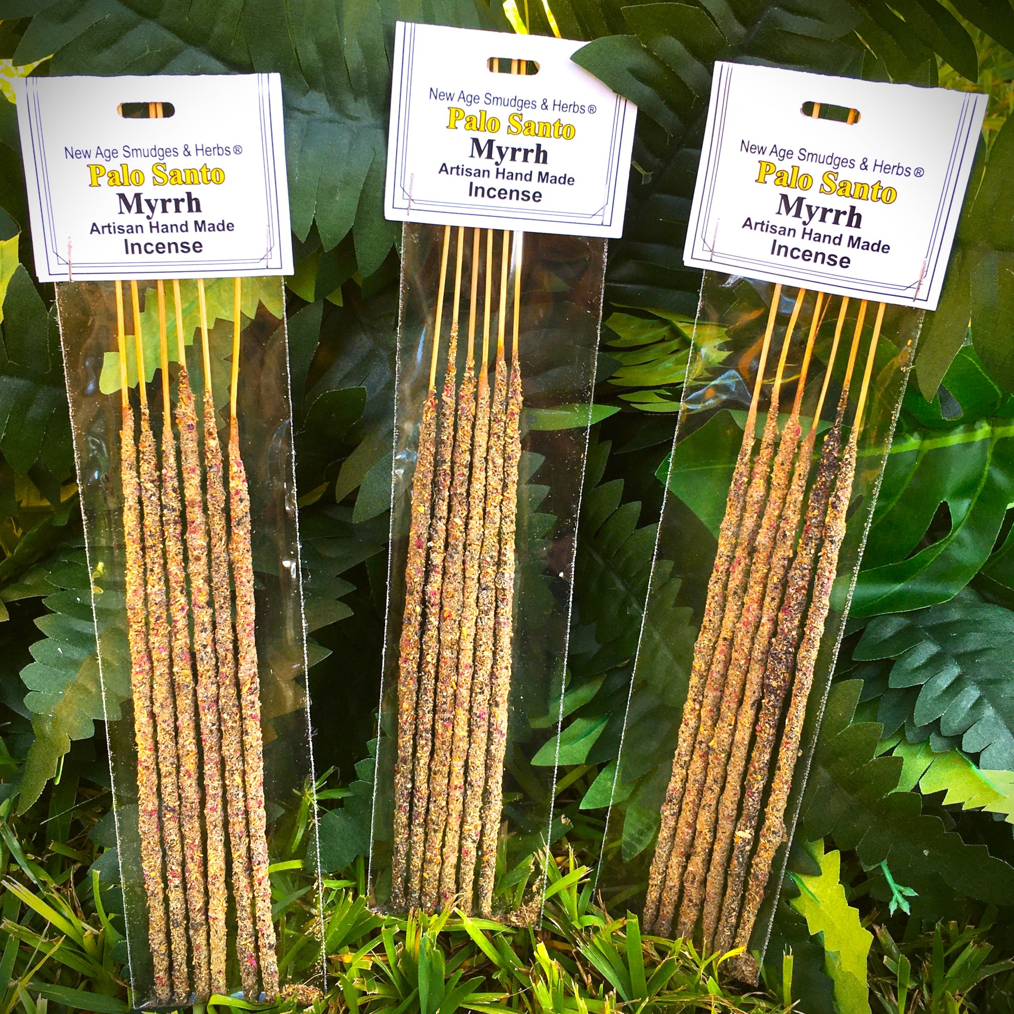 New Age Artisan Handmade Incense Palo Santo Myrrh