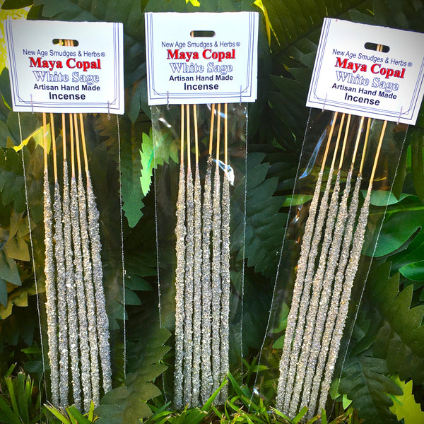 New Age Artisan Handmade Incense Maya Copal White Sage