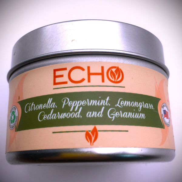 Echo Aromatherapy 100% Essential Oils Candle Bug Off All Natural