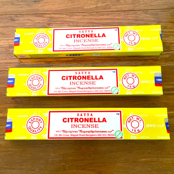 Citronella Incense Satya Nag Champa