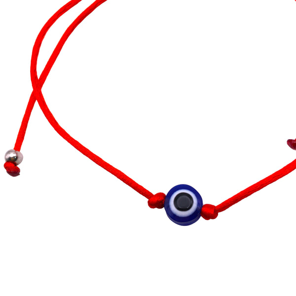 Evil Eye Protection Bracelet Red String Dark Blue Eye