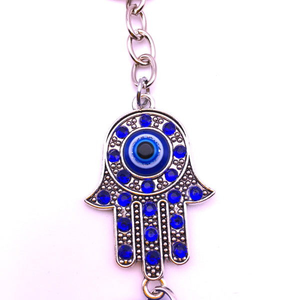 Evil Eye Hamsa hand Keychain Car Keys Protection Lucky Charm Nazar
