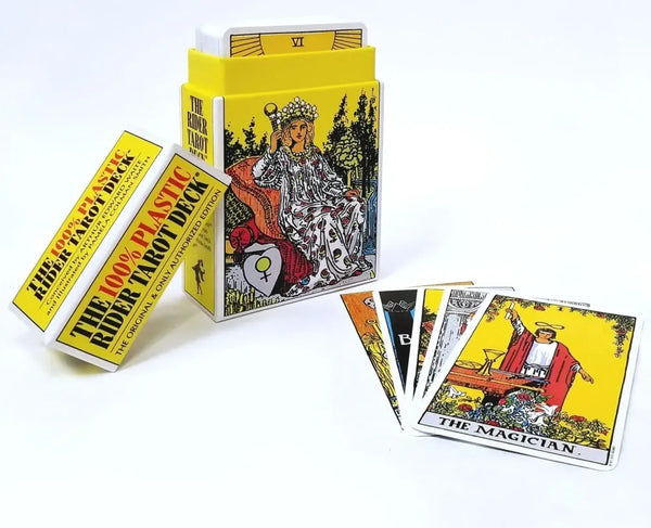 The 100% Plastic Rider Tarot Deck, The Original & Only Authorized Edition