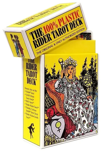 The 100% Plastic Rider Tarot Deck, The Original & Only Authorized Edition