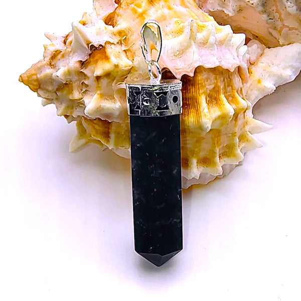 Lepidolite Cap Pencil Pendant