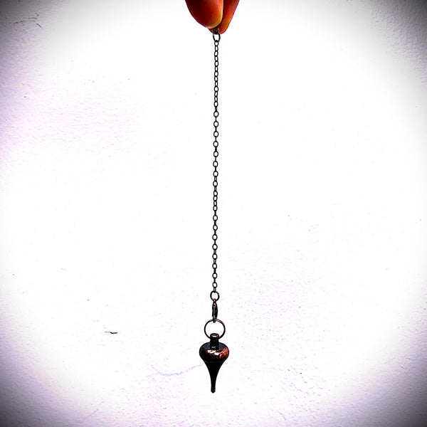Bronze Metal Copper Point Pendulum Dowsing