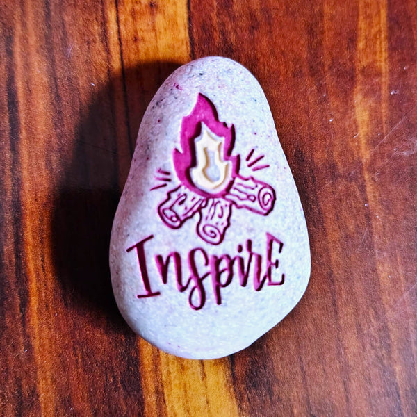 Expedition Stone "Explore - Inspire" Kindness Rock