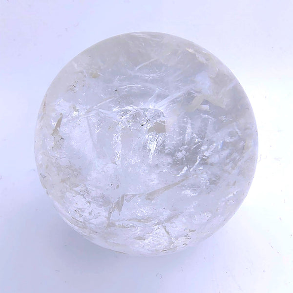 Sphere Clear Quartz Crystal Tumbled