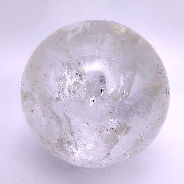 Sphere Clear Quartz Crystal Tumbled